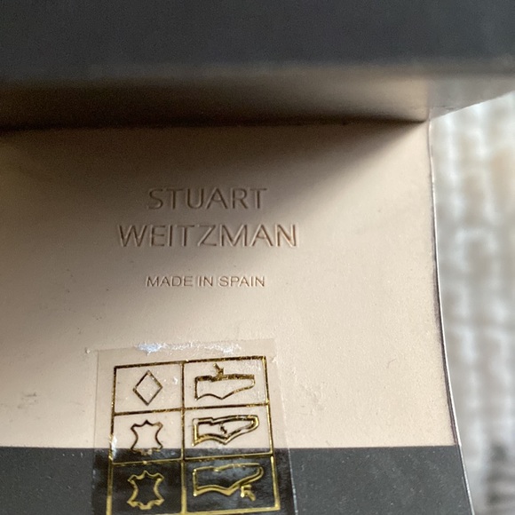 Stuart Weitzman  Leather Boots Size 8 - Picture 5 of 7